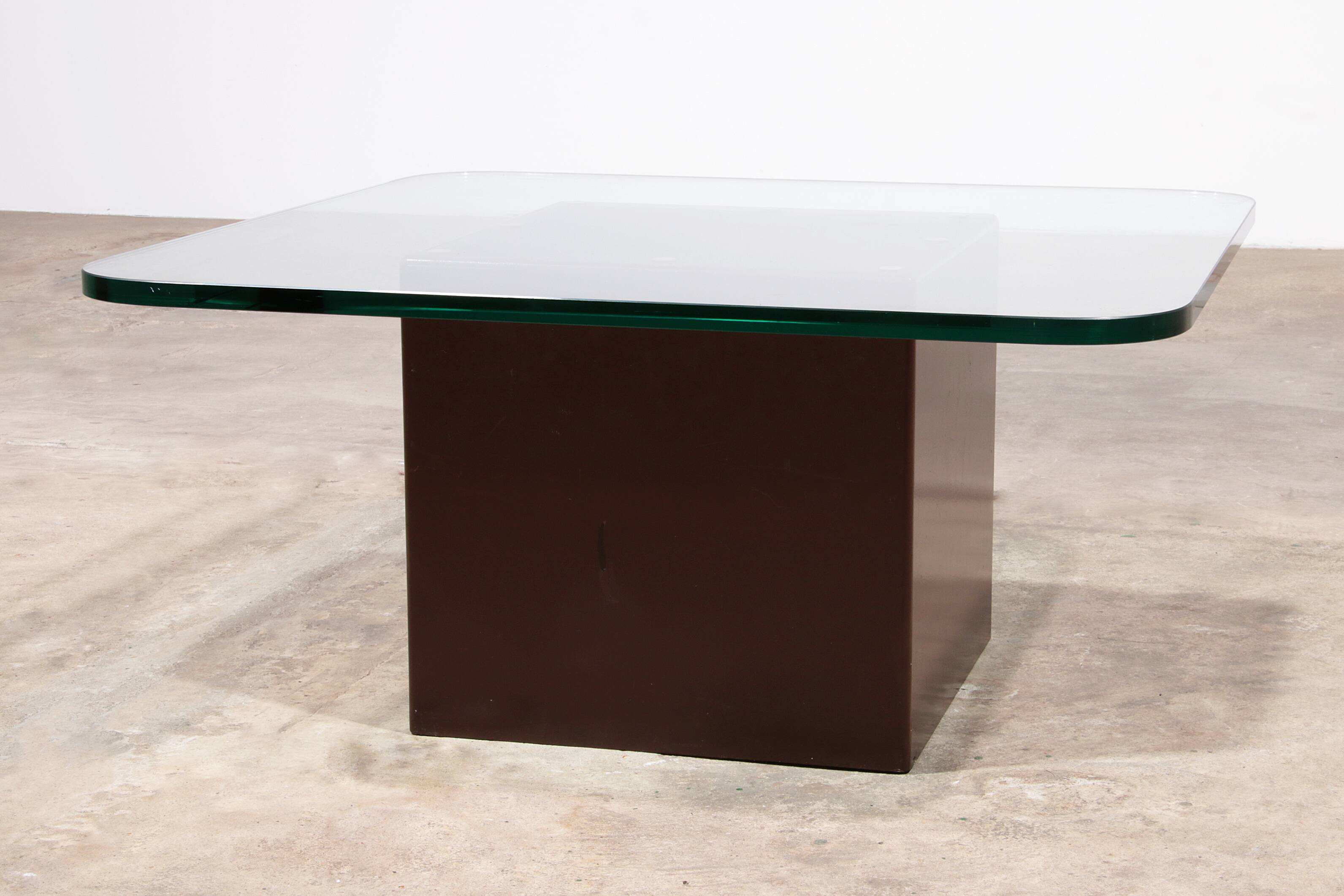 Table basse Tito Agnoli pour Matteo Grassi, 1979, Italie