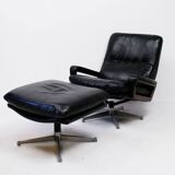 King Chair with ottoman by Andre Vandenbeuck for Strässle, 1960s