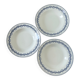 3 deep plates in ironstone Gien model Austerlitz 2106211