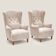 Paire de fauteuils – Carl Malmsten