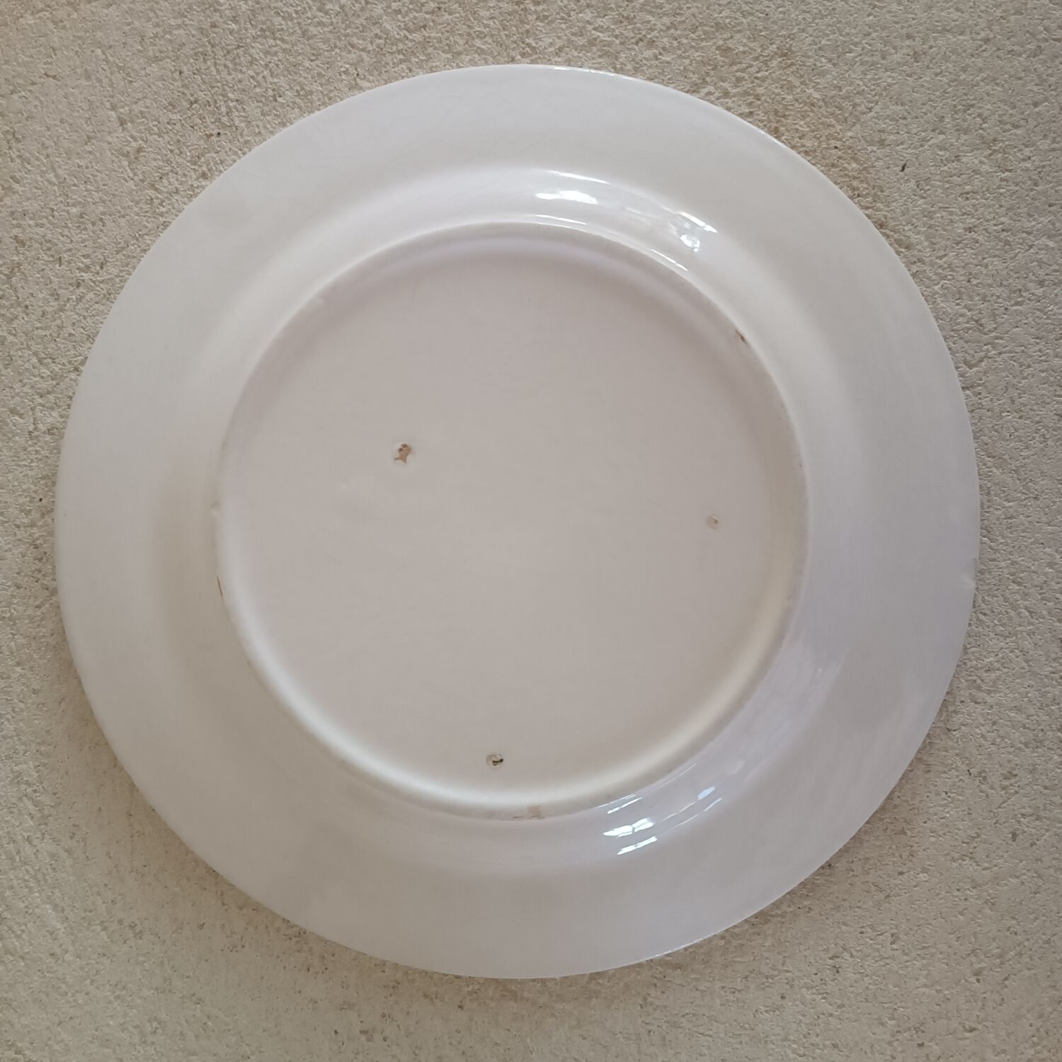 Set of 6 iron earth plates