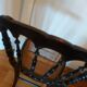 Chaise Napoleon III authentique assise cannage