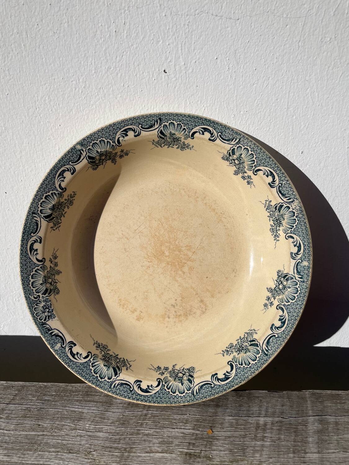 Iron earth salad bowl Moulin des loups