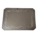 Vintage beveled mirror