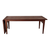 Table basse extensible en teck danois modèle PJ 56B par Grete Jalk, années 1960.