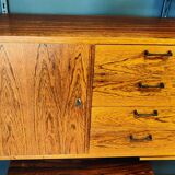 Mid century wall system vintage, bookshelf, palisander