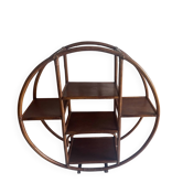 Vintage rattan shelf