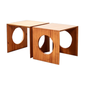 Jens Quistgaard Cube Tables for Richard Nissen Denmark 1970