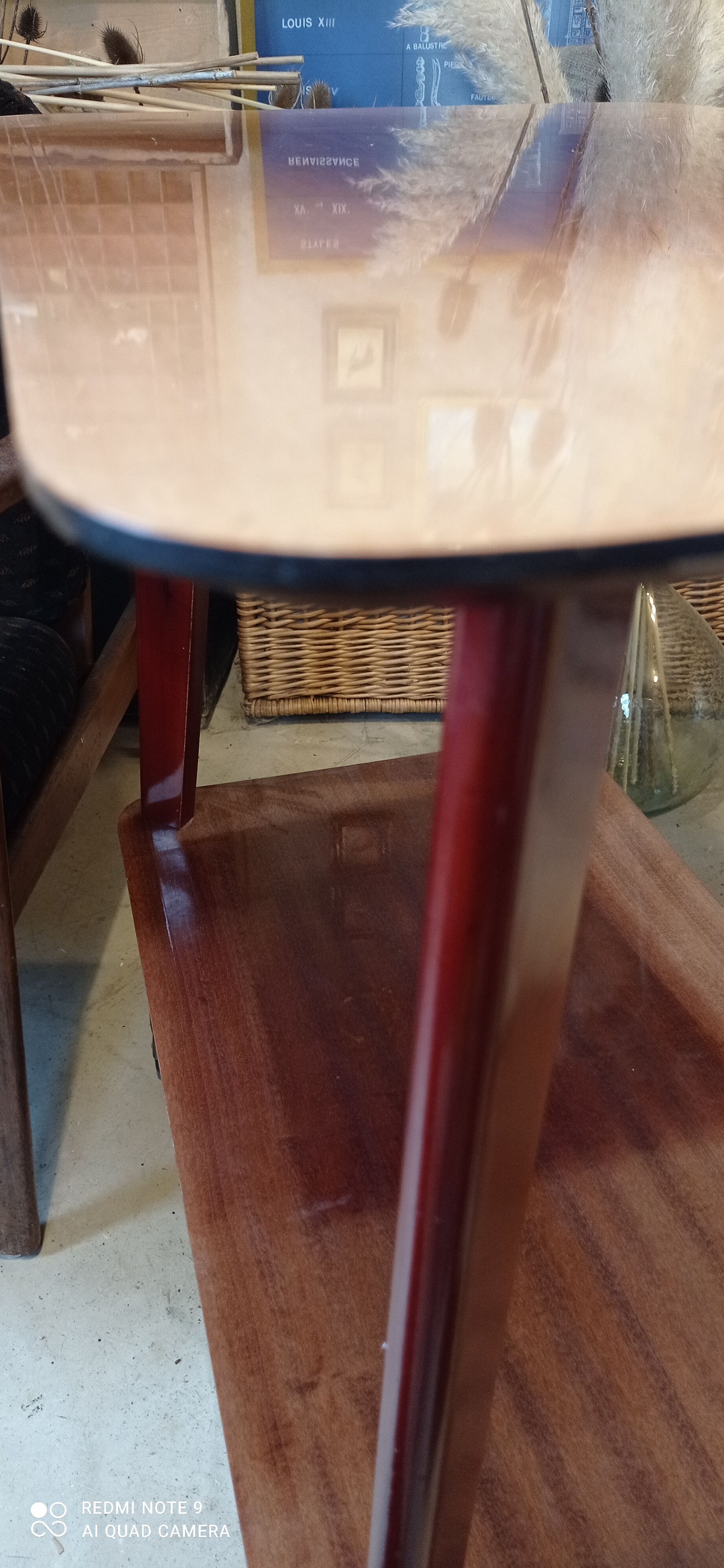 Desserte meuble TV année 60
