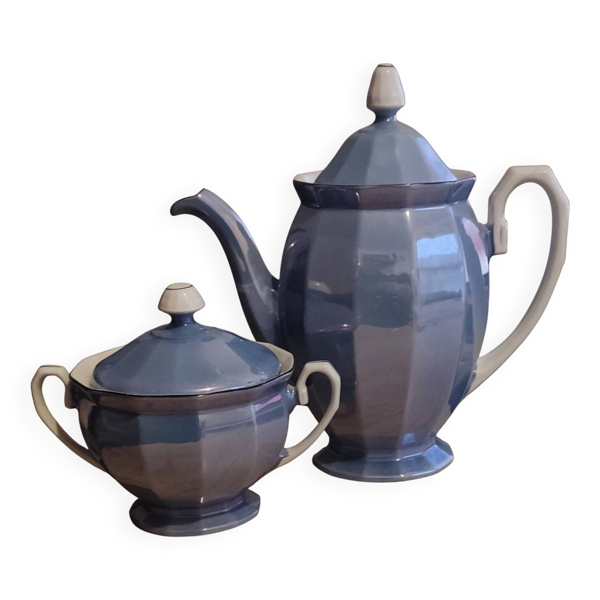 PALT teapot and sugar bowl set – Vintage Czechoslovakian porcelain