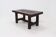 Antique Handcarved Solid Tropical Wooden Dining Table 1920s