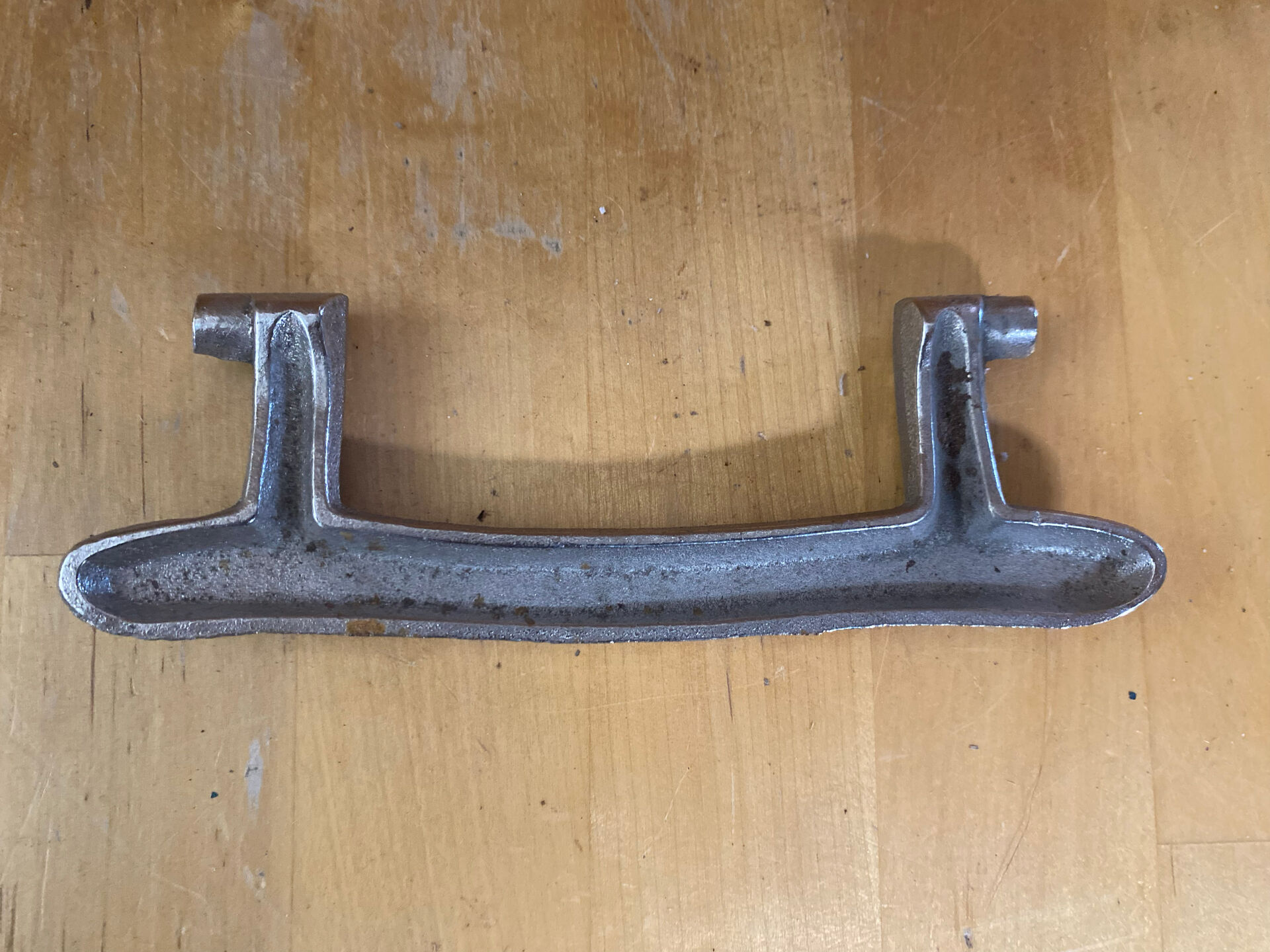 Art Deco Furniture Handles JCR Jean Charles Raymond Chrome Metal Fran