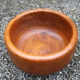 Salad bowl, vintage teak fruit cup
