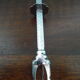 Pince à sucre manche en argent métal pince en métal argenté - Années 60