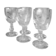 Suite of 5 walking glasses for digestive