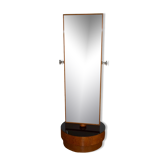 Grand Miroir à Charnière Antique des Années 1930 par Halabala pour UP Zavody