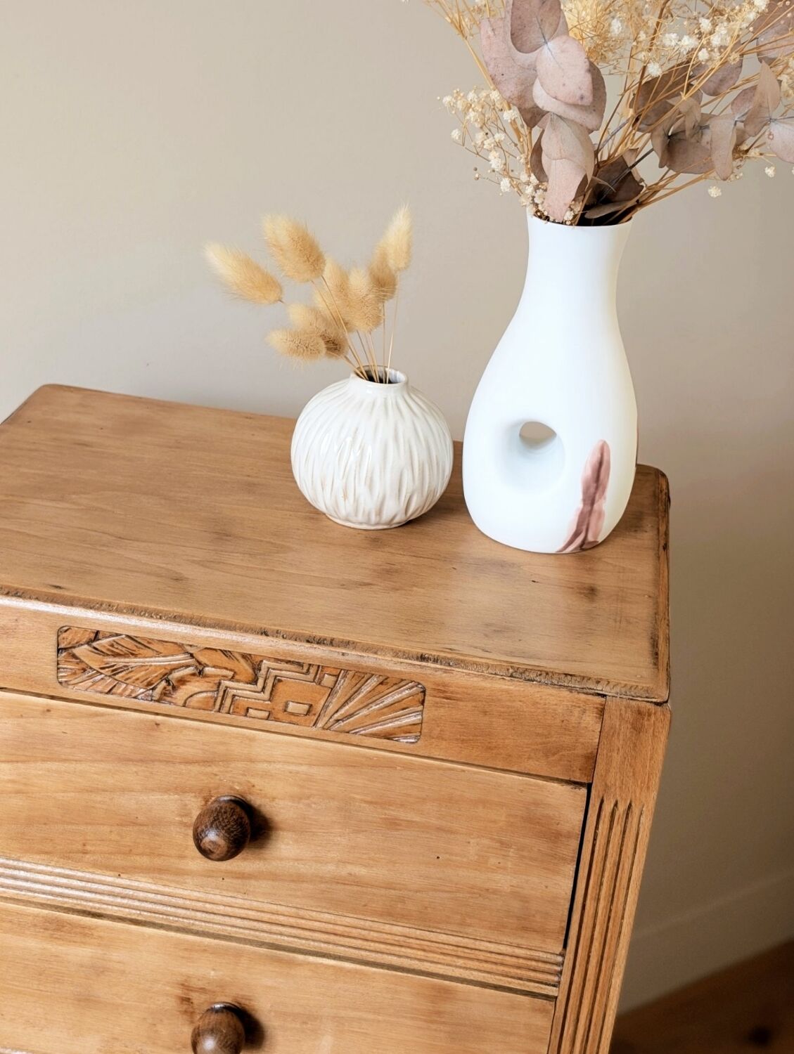 Art Deco chest of drawers, weekly drawer unit
