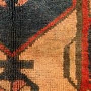 Vintage western turkish rug oriental 115x124 cm