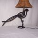 Lampe zoomorphe oiseau des années 50