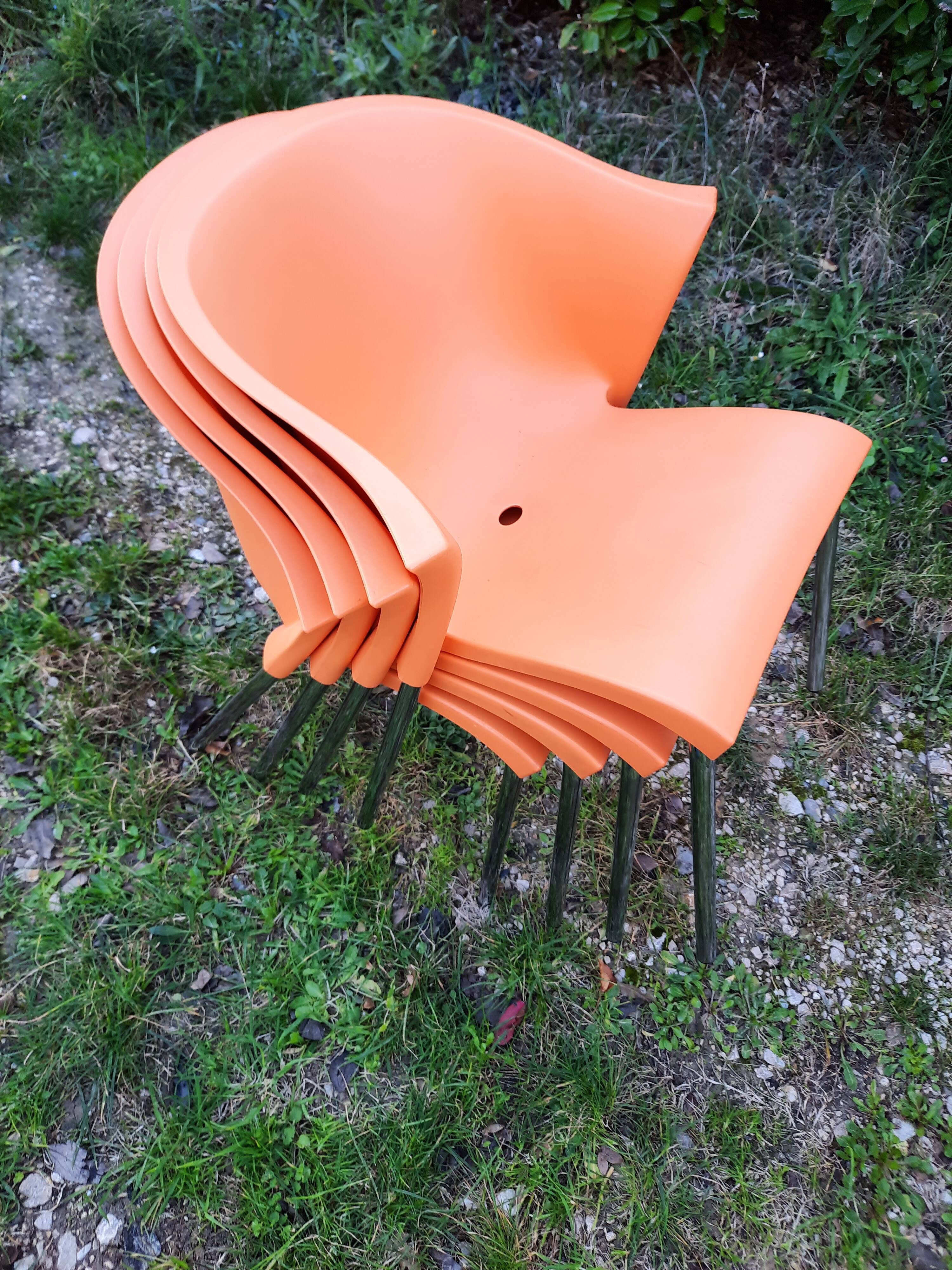 Set of 4 Blablabla Chairs by Marco Maran for Parri Italy