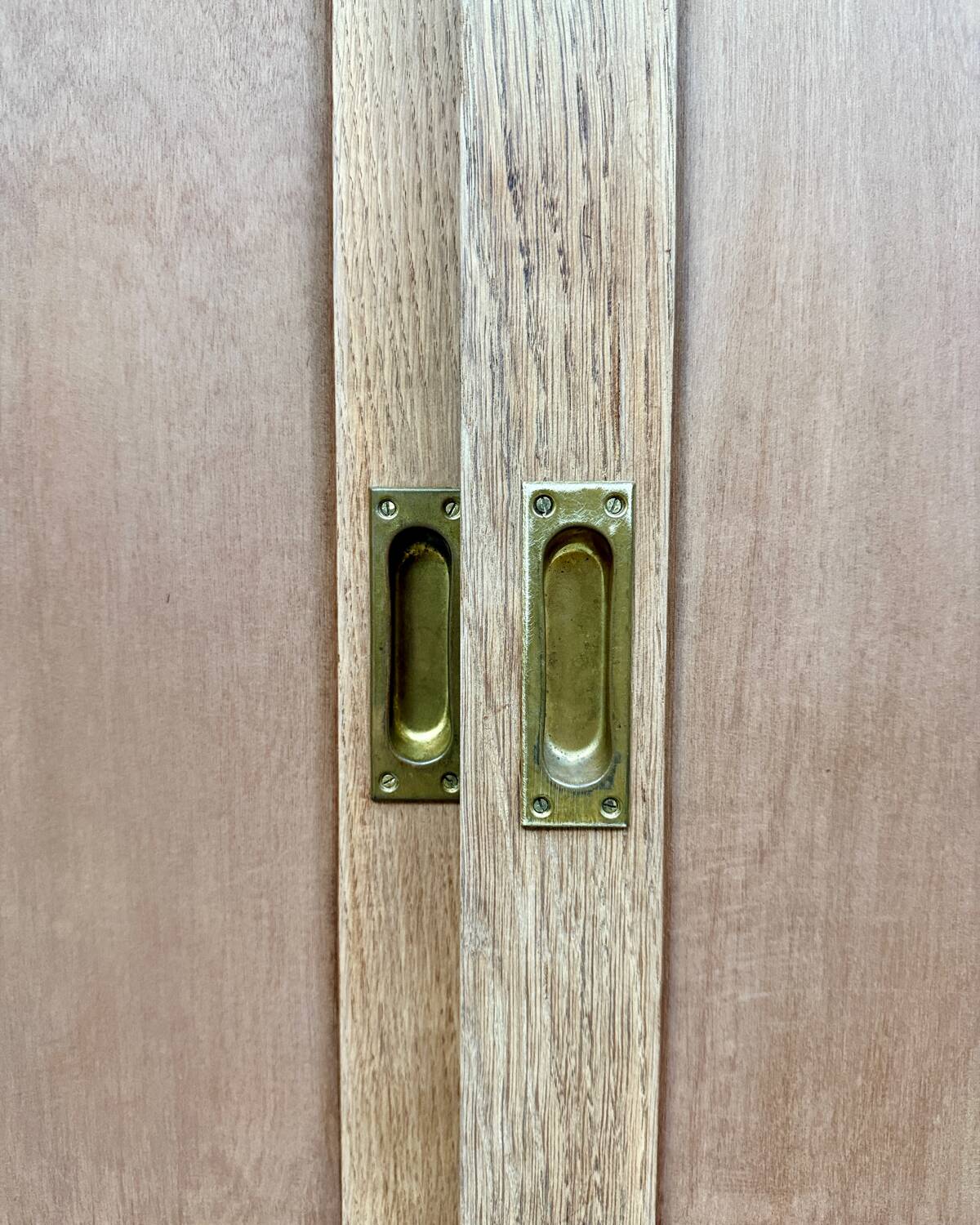 Large Art Deco wardrobe with sliding doors (renovated)