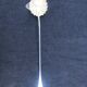 A fine silver-plated Art Nouveau sauce spoon/punch ladle, made by S.F.A.M.,