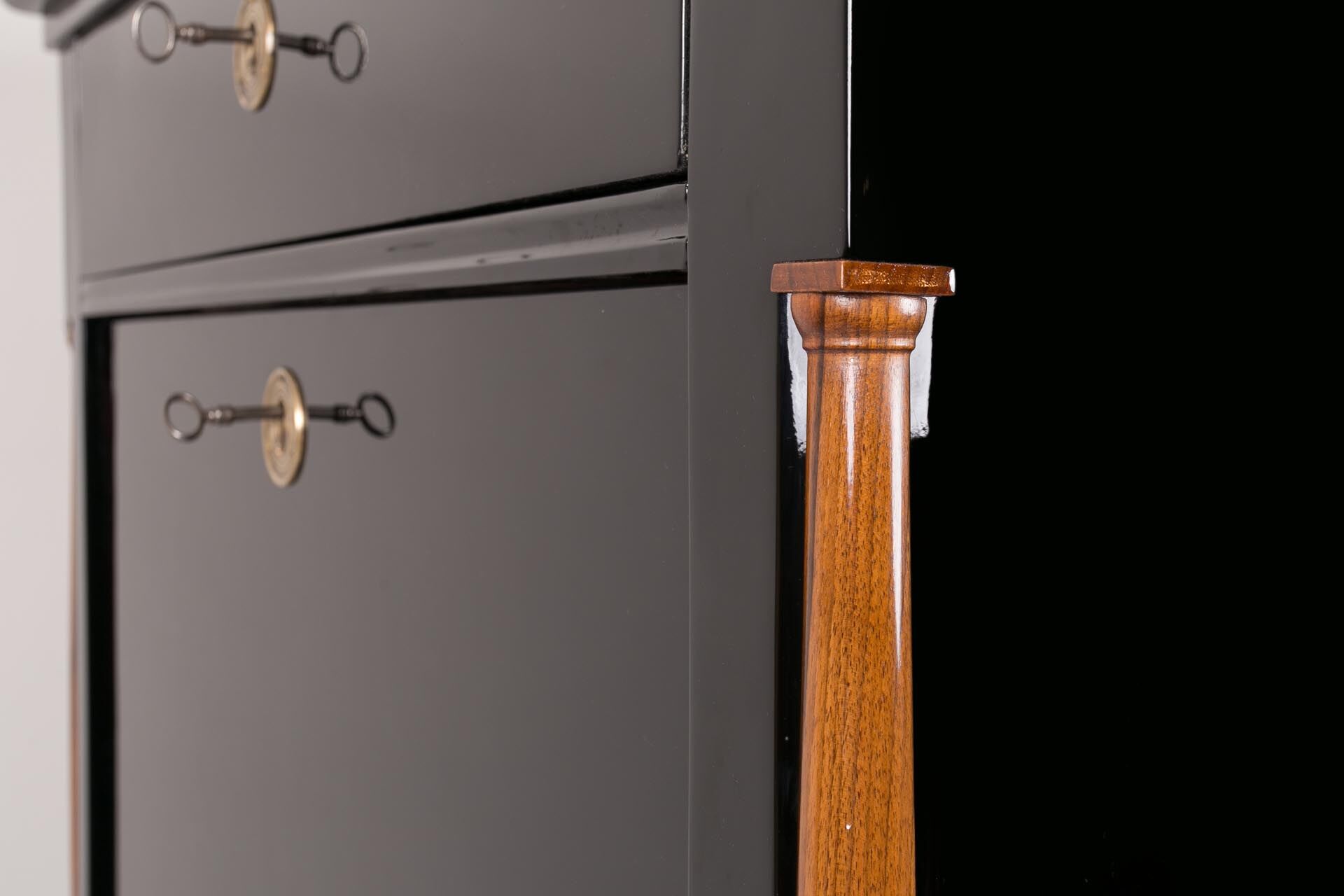 Biedermeier Secreter, Germany, 19th century.