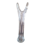 Vase soliflore en cristal transparent