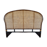 Rattan and canning bedhead