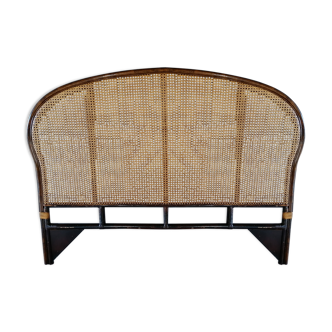 Rattan and canning bedhead