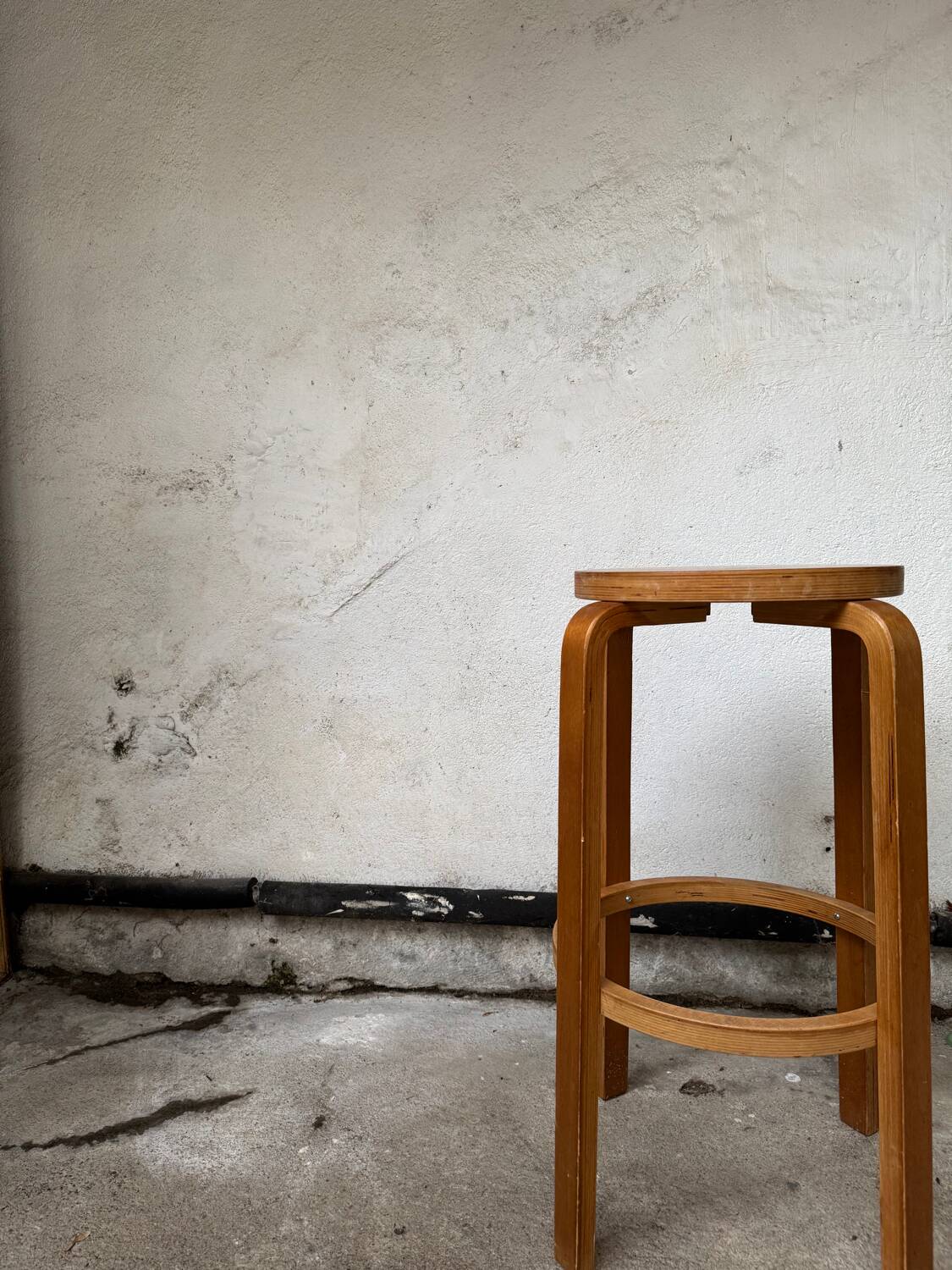 Vintage Aalto style stool