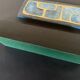 Box of Mithé Espelt ceramics, wood, 60s