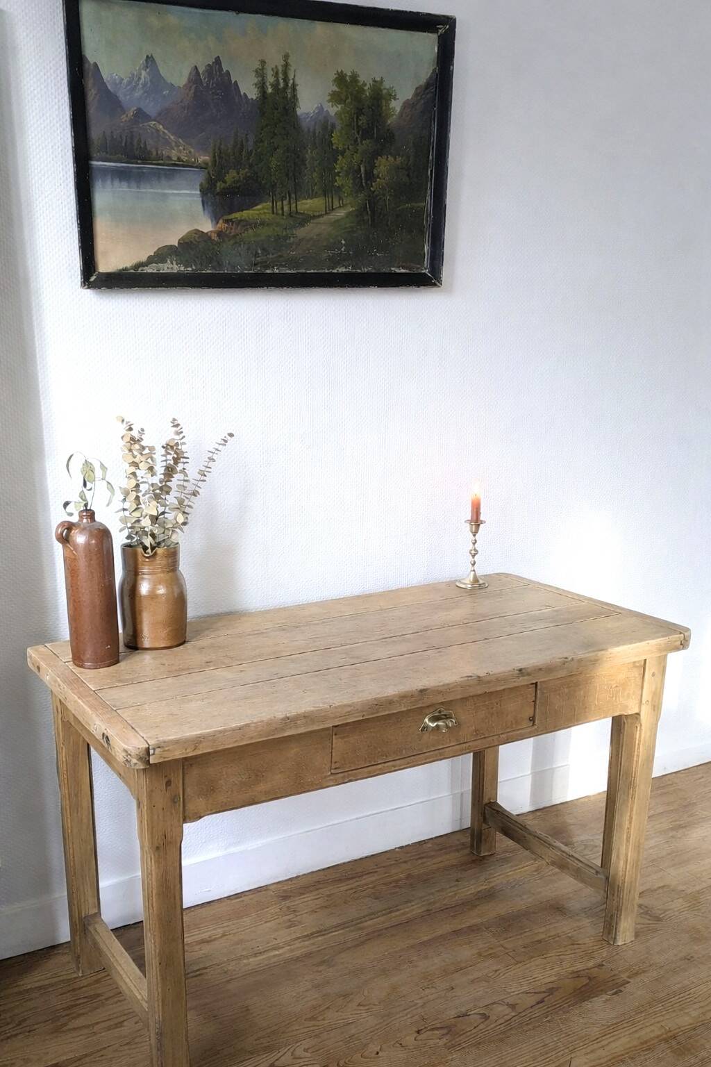 Renovated vintage side table