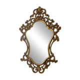 Miroir doré vintage modèle déposé de style Baroque