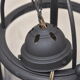 Pair of vintage black lanterns