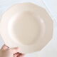 Hollow plates in pink ceramic, art deco, 1930, st Amand