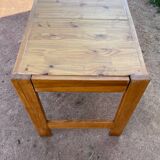 Charlotte Perriand dlg pine table from the 60s