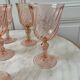 Set of 8 Rosaline Luminarc water glasses