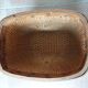 Wood and wicker pan