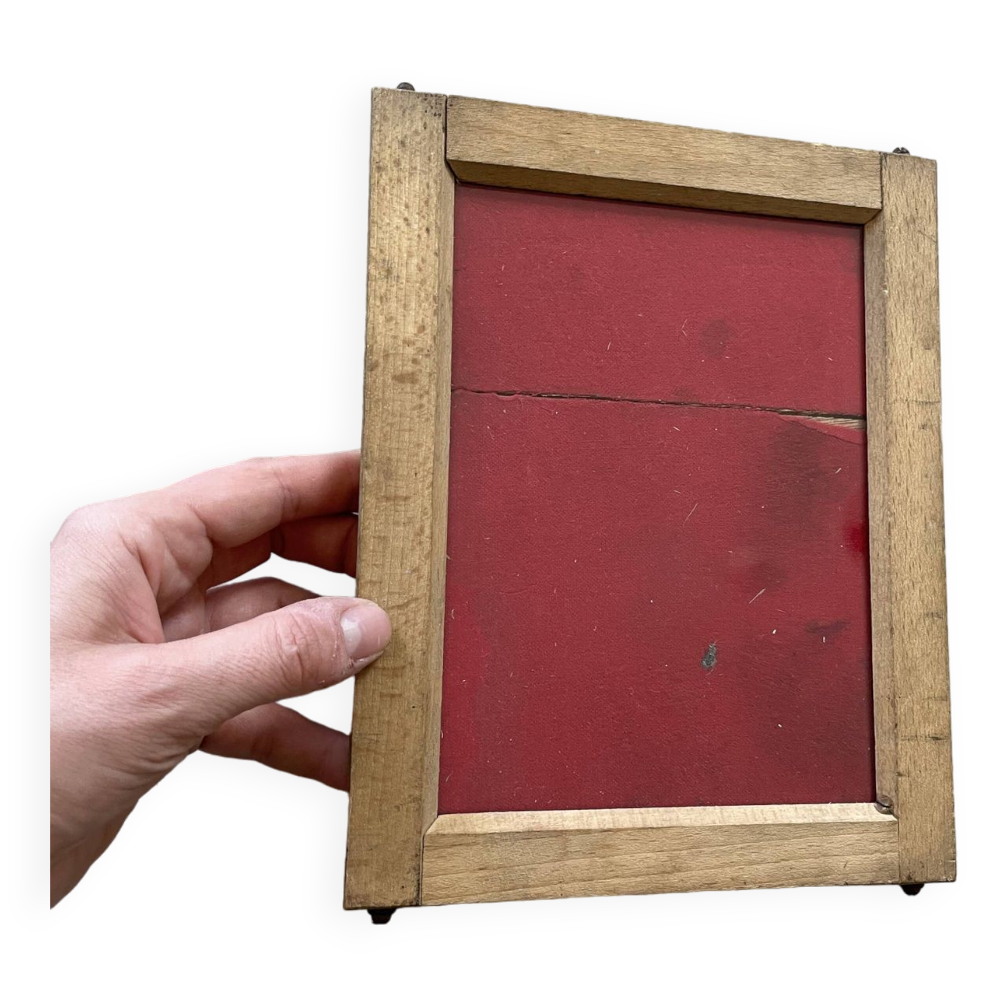 Old photo press frame
