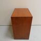 Antique oak watchmakers cabinet with drawers