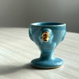 Vintage ceramic egg cup duo