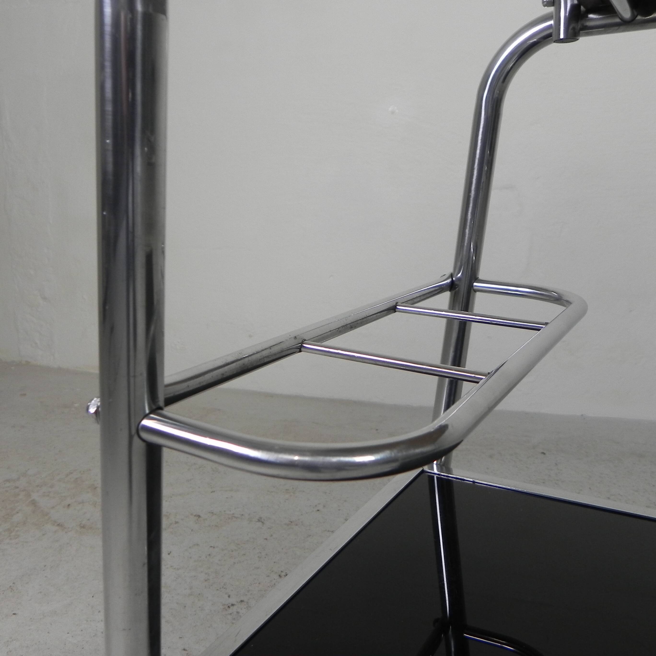 Art Deco trolley, serving trolley, 1930s