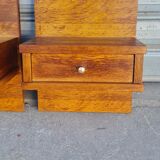 Scandinavian wall bedside