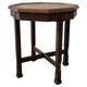 Swedish smoking table, Oak with copper top, 1913 by Nordiska Kompaniet