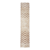 Tapis de couloir turc beige pastel doux 2x9, 54x276 cm