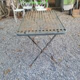 Ancienne table de jardin pliante