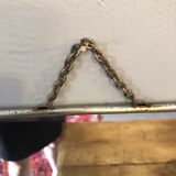 Set of 3 old barber mirrors