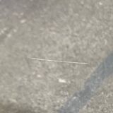 Joker coffee table in chrome and glass in mid-century Space Age style by Olivier Mourgue for Airborne, 1960s.