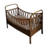 Rattan cradle bed